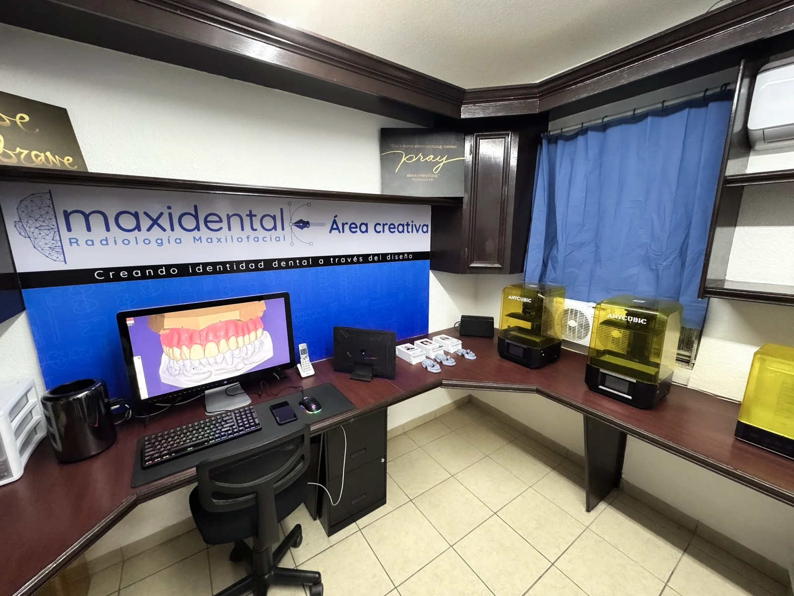 Área de trabajo digital de MaxiDental