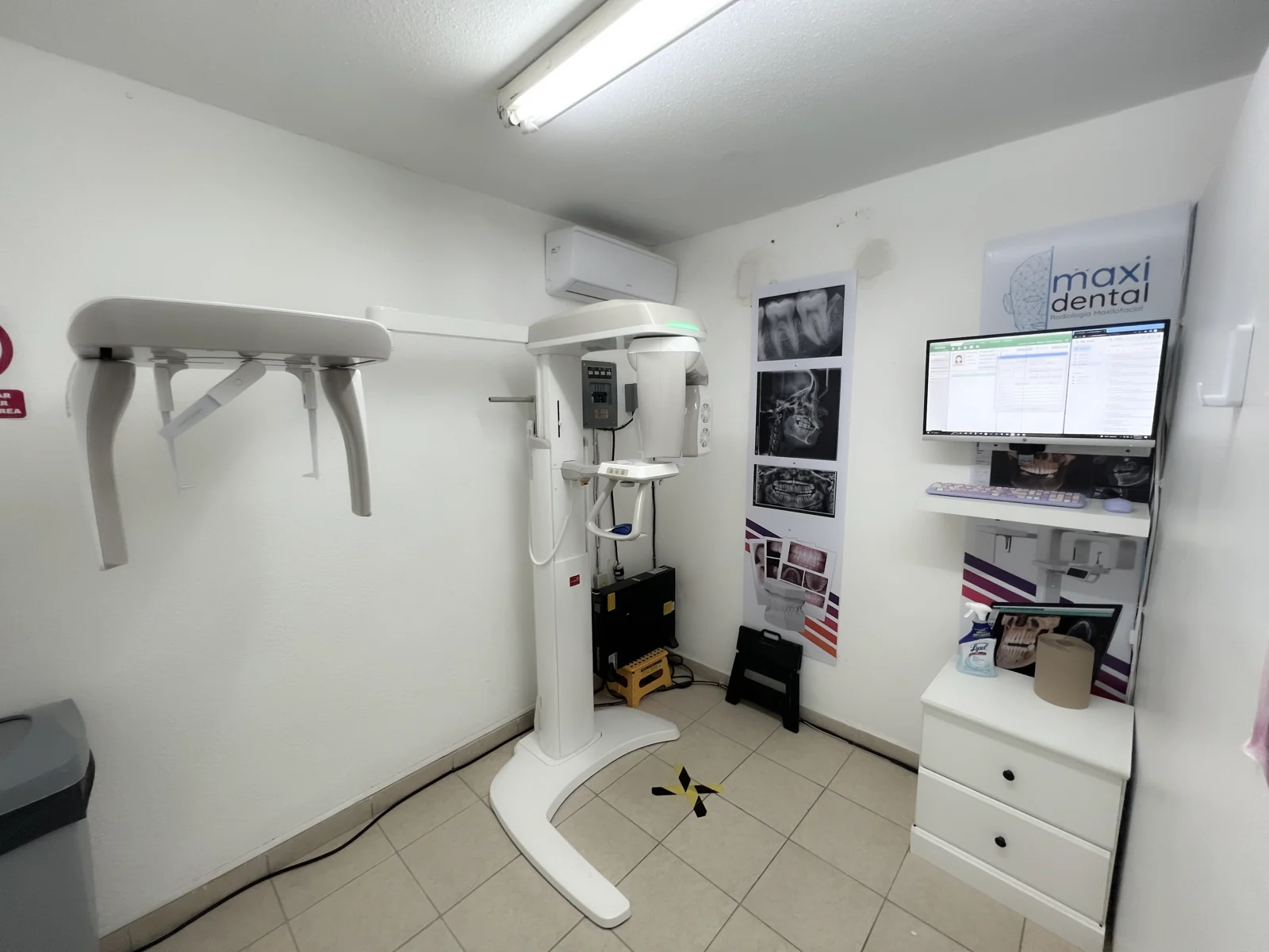 Instalación de imagenología maxilofacial MaxiDental
